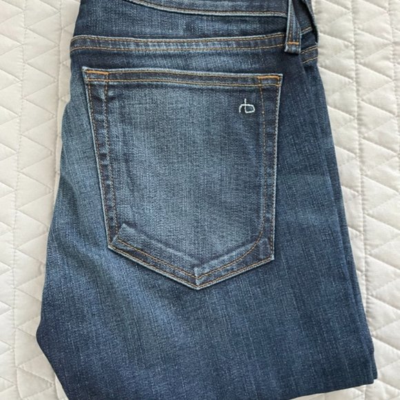 Rag & Bone -  The Dre Slim Boyfriend Jeans, The Pike - Size 25 NWT - Picture 5 of 5